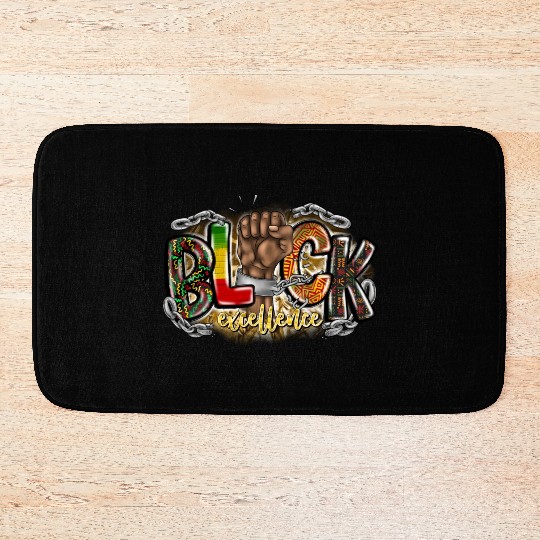 Black Excellence Bath Mats