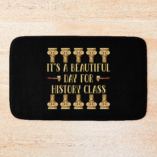 History Teacher Bath Mats