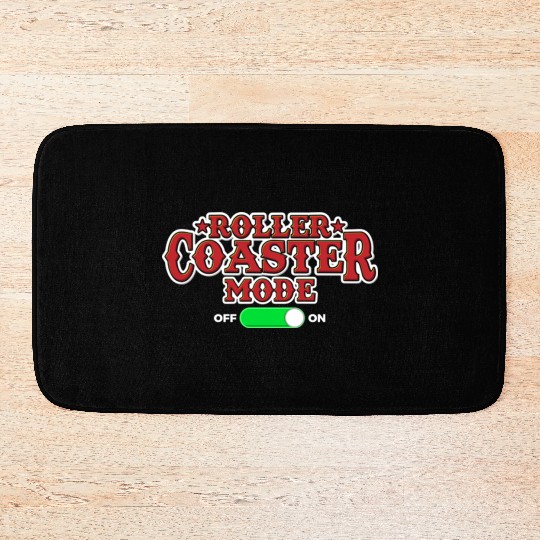 Roller Coaster Lover Bath Mats