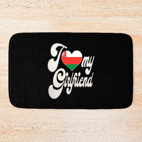 OmanI Love My Omani Girlfriend Bath Mats
