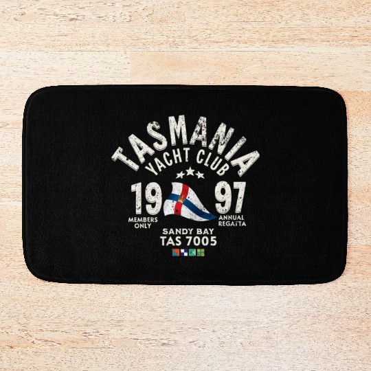 Tasmania Yacht Club Regatta Design Bath Mats