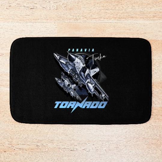 Panavia Tornado European Air Force Fighterjet Bath Mats