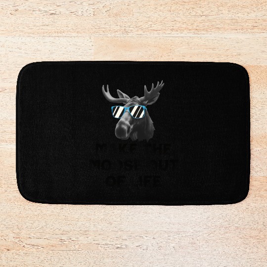 Make The Moose Out Of Life Cool Moose Bath Mats