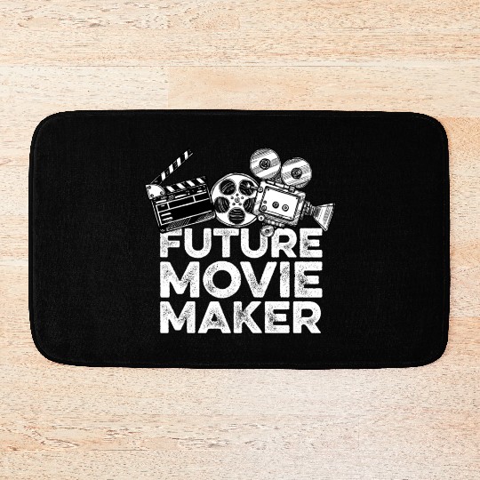 Future Movie Maker Film Director Gift Bath Mats