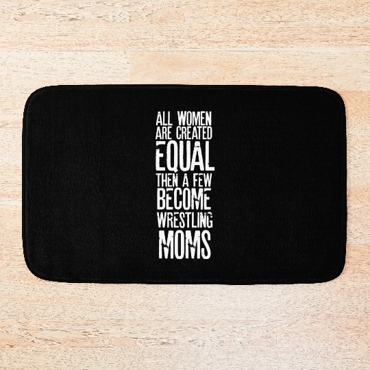 Wrestling Mom Passion Is Gift Women Bath Mats