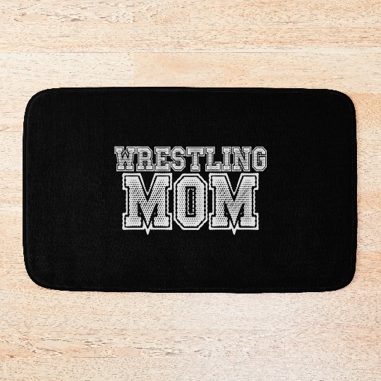 Wrestling Mom Passion Is Gift Great Bath Mats