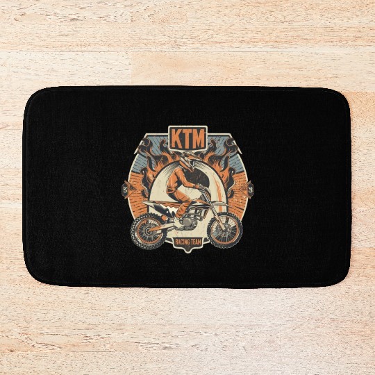 ktm racing team Bath Mats
