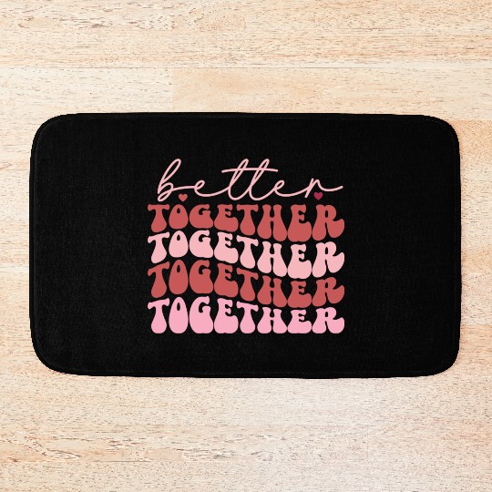 Harmonious Unity : Better together Bath Mats