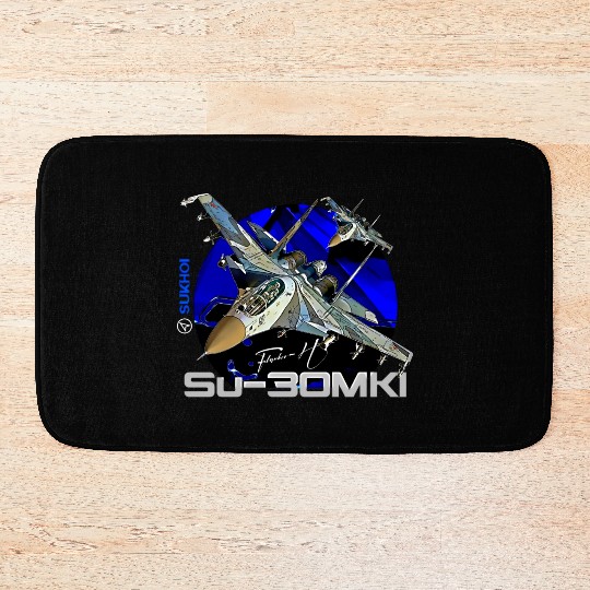 Sukhoi SU-30 MKI Russian Fighterjet Bath Mats