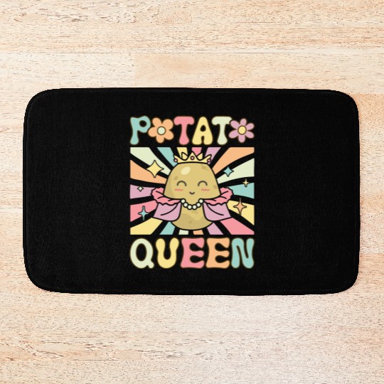 Groovy Female Potato Lover Bath Mats