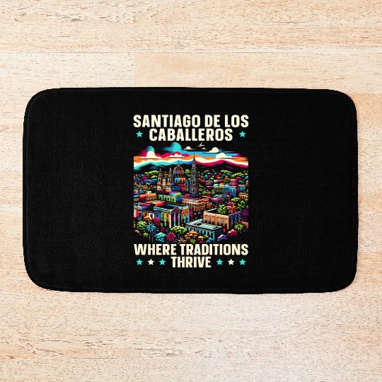 santSantiago De Los Caballeros Dominican Republic Bath Mats