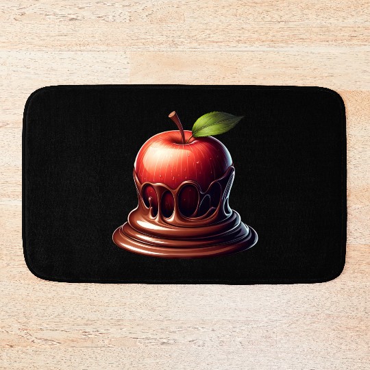Chocolate Apple Fusion Melting Design Bath Mats