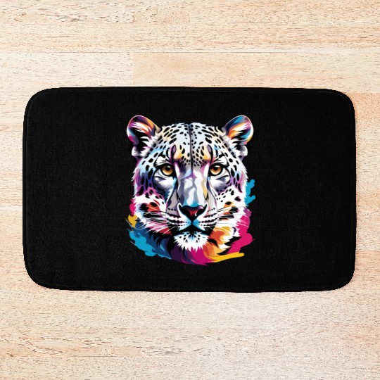 Snow leopard Bath Mats