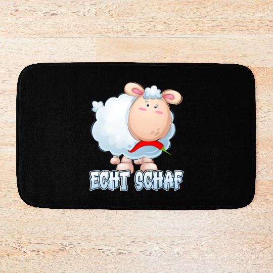 Sheep North German Lamb Shepherd Bath Mats