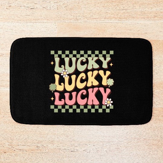 St Patrick's Day Lucky Bath Mats