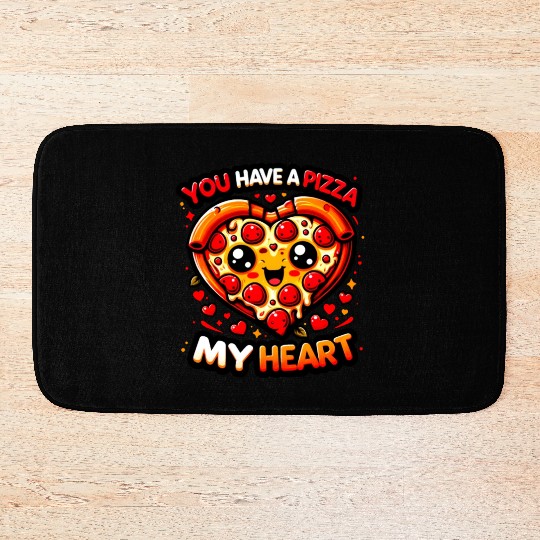 You Have a Pizza My Heart: Whimsical & Cheesy Bath Mats
