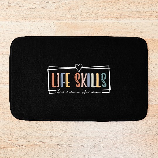 Life Skills Dream Team Special Education Teacher Bath Mats