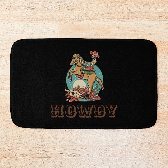 Howdy Bath Mats