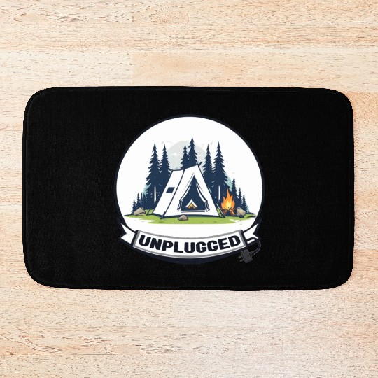 Camping, UNPLUGGED Bath Mats