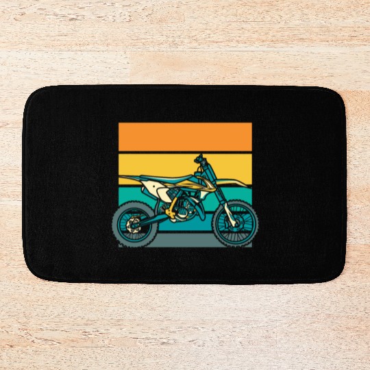 Dirt Bike Mx Motocross Supermoto Bath Mats