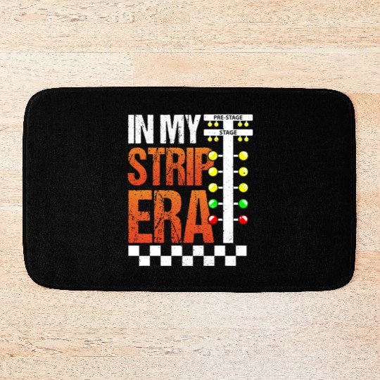 Drag Racing Racetrack Dragster Bath Mats