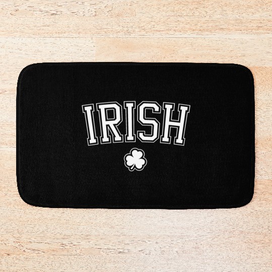 St. Patrick's Day Irish College Shamrock Bath Mats
