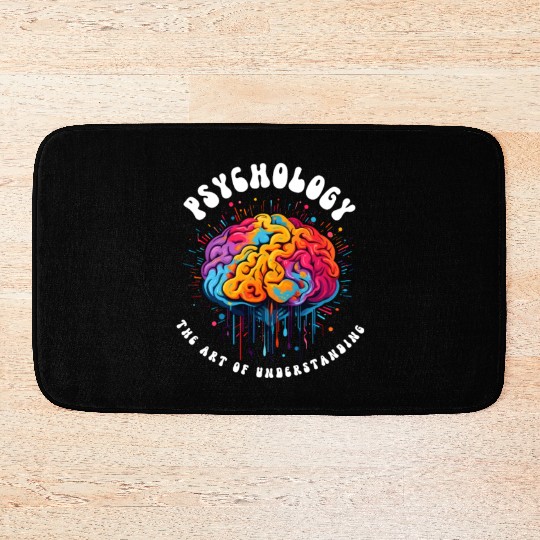 Psychologist Art Of Understanding Bath Mats
