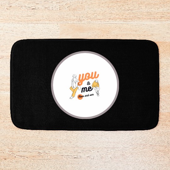 Mom and son Bath Mats