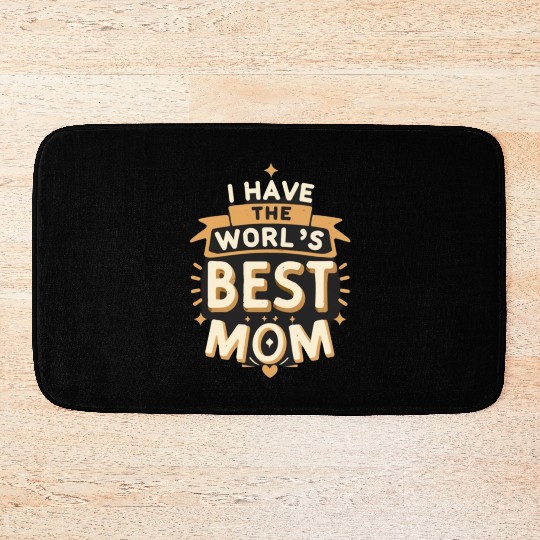 Yellow Brown Red Colorful Graffiti Bath Mats