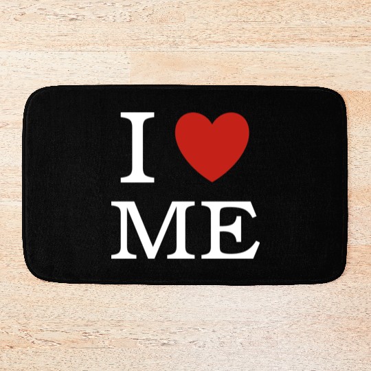 I ❤ ME - I love me Bath Mats