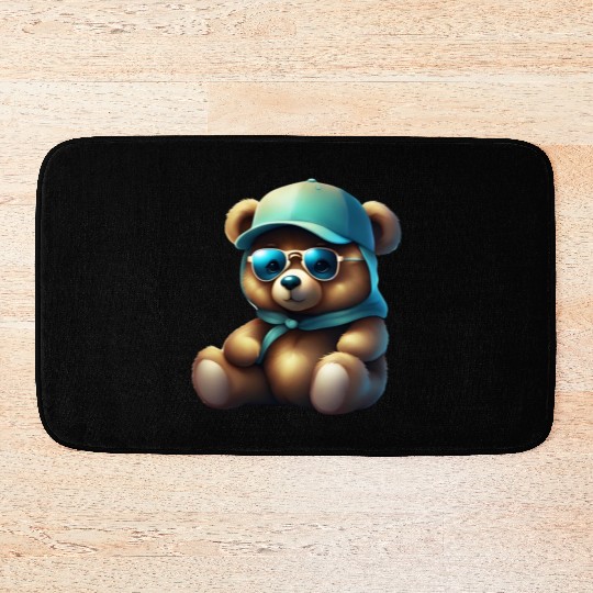 Teddy bear,Cute Teddy Bear Bath Mats