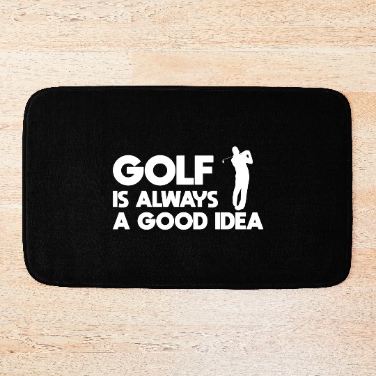 Golf Sports Professional Golfer Bath Mats