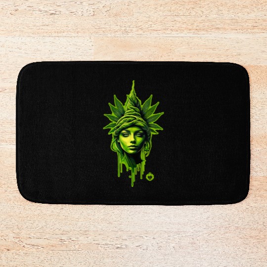 Mary Jane Weed Queen Bath Mats