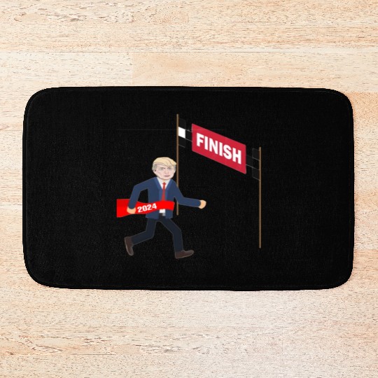 Trump support artwork Bath Mats