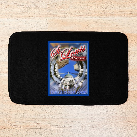 Historic Downtown St. Louis Arch & Courthouse Bath Mats