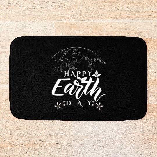 Earth Day Every Day Bath Mats