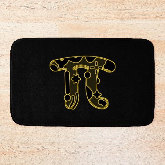Happy Pi Day Bath Mats