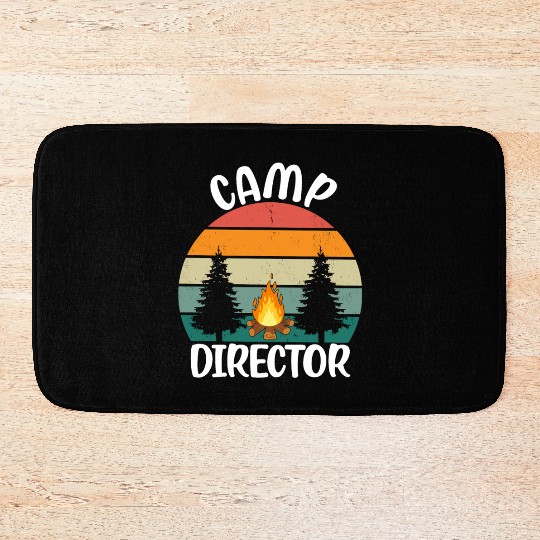 Counselor Camper Summer Camp Director Bath Mats