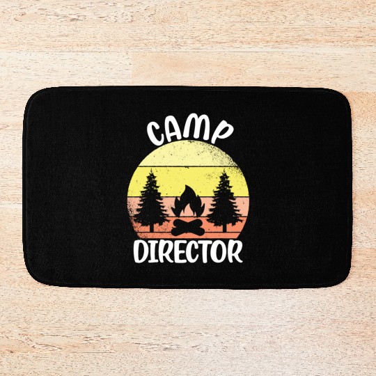 Counselor Camper Summer Camp Director Bath Mats
