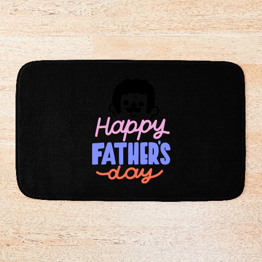Happy Father's Day Bath Mats