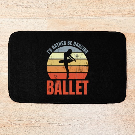 Dancing Ballet Bath Mats