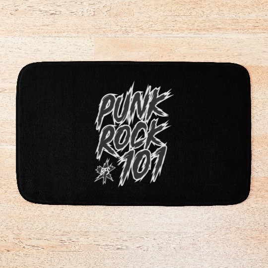 Punk Rock 101 Bath Mats
