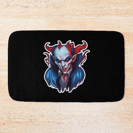 dark shadows: Horned Vampire Bath Mats