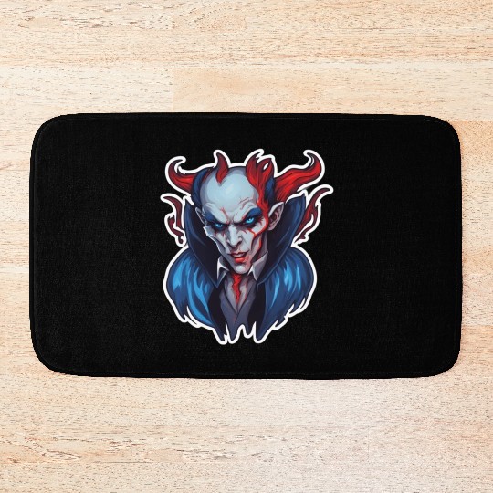 dark shadows: Horned Vampire Bath Mats