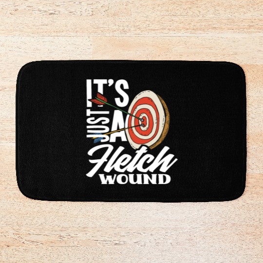 Funny Archery Bow Bath Mats