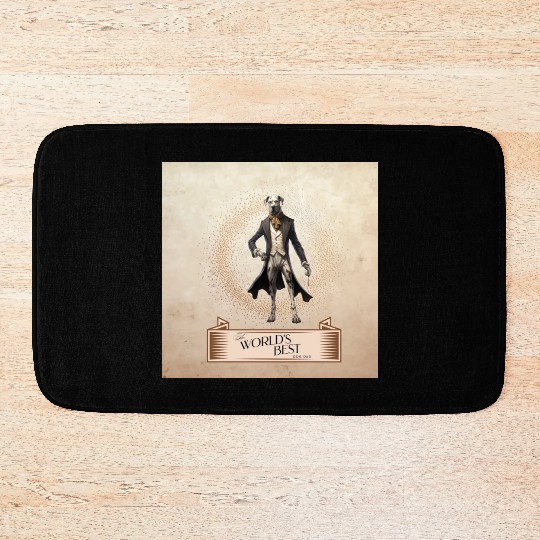 The World s Best Dog Dad Bath Mats