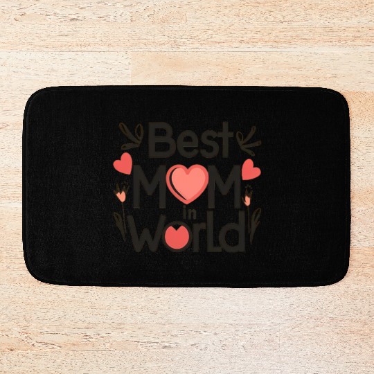 Mother's Day Child Mothering Sunday, happy mother Bath Mats