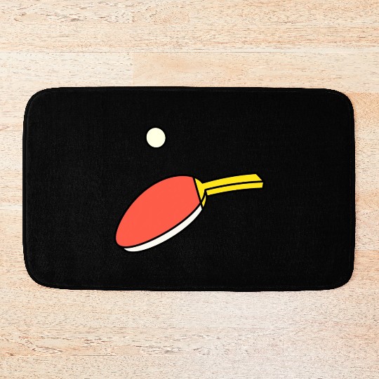 Ping Pong - Paddle & Ball Bath Mats