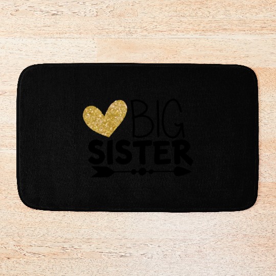 Sis Joy: Big Sister Bath Mats