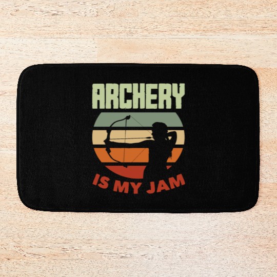 Archery Sport Gift Bath Mats